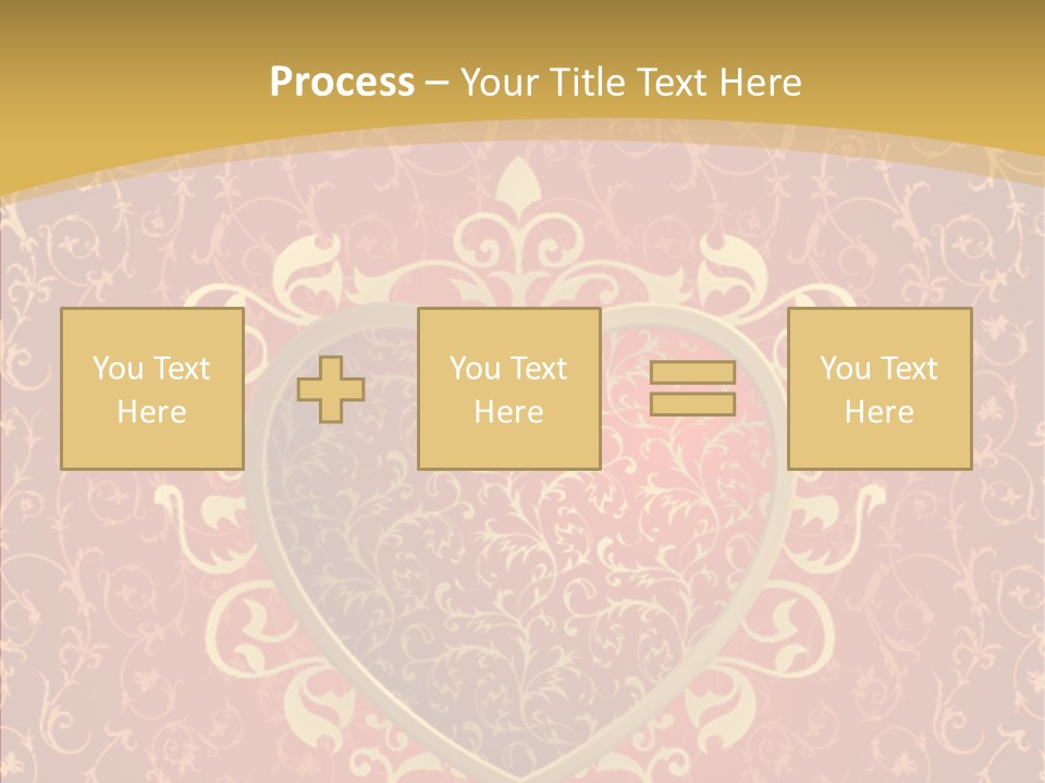 Flourishes Passion Red PowerPoint Template