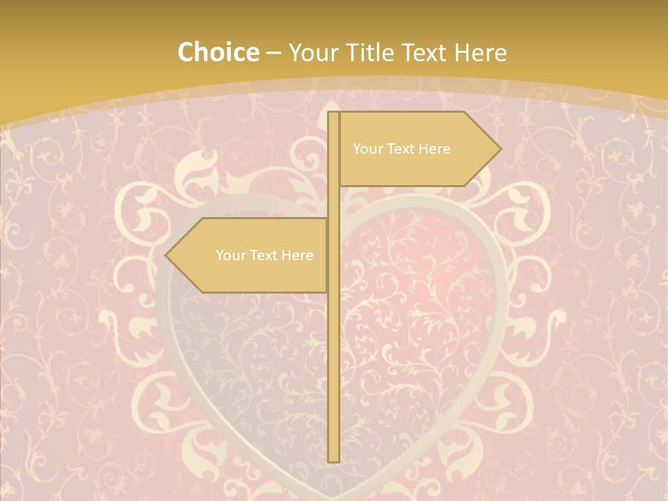 Flourishes Passion Red PowerPoint Template