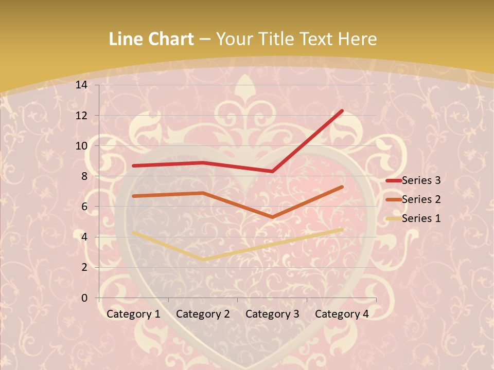 Flourishes Passion Red PowerPoint Template