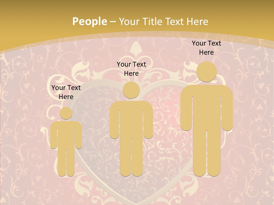 Flourishes Passion Red PowerPoint Template