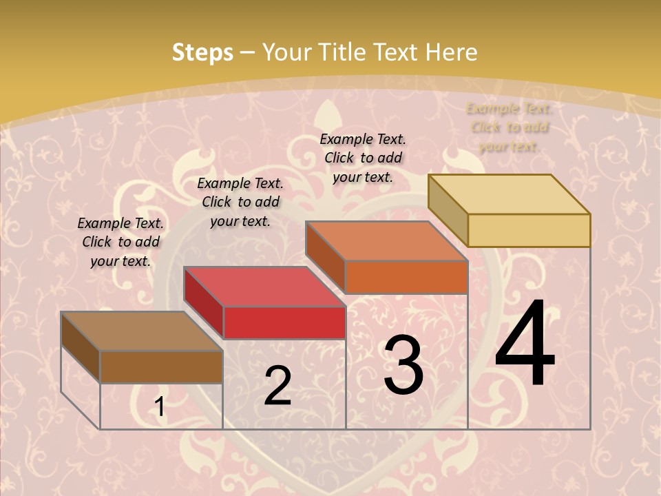 Flourishes Passion Red PowerPoint Template