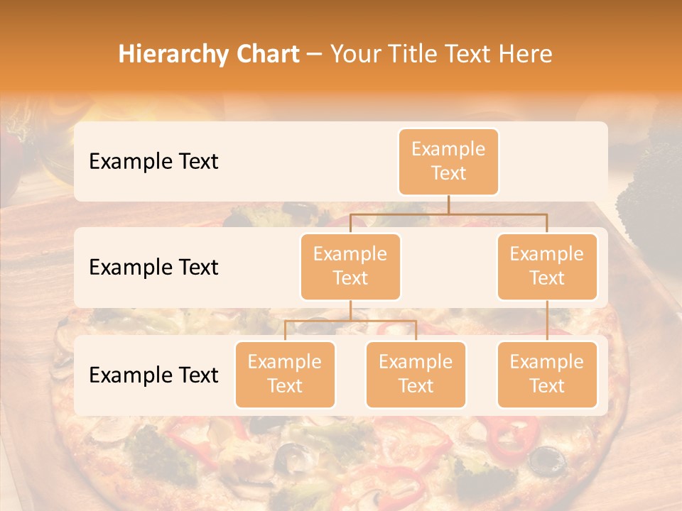 Cheese Pizza Food PowerPoint Template