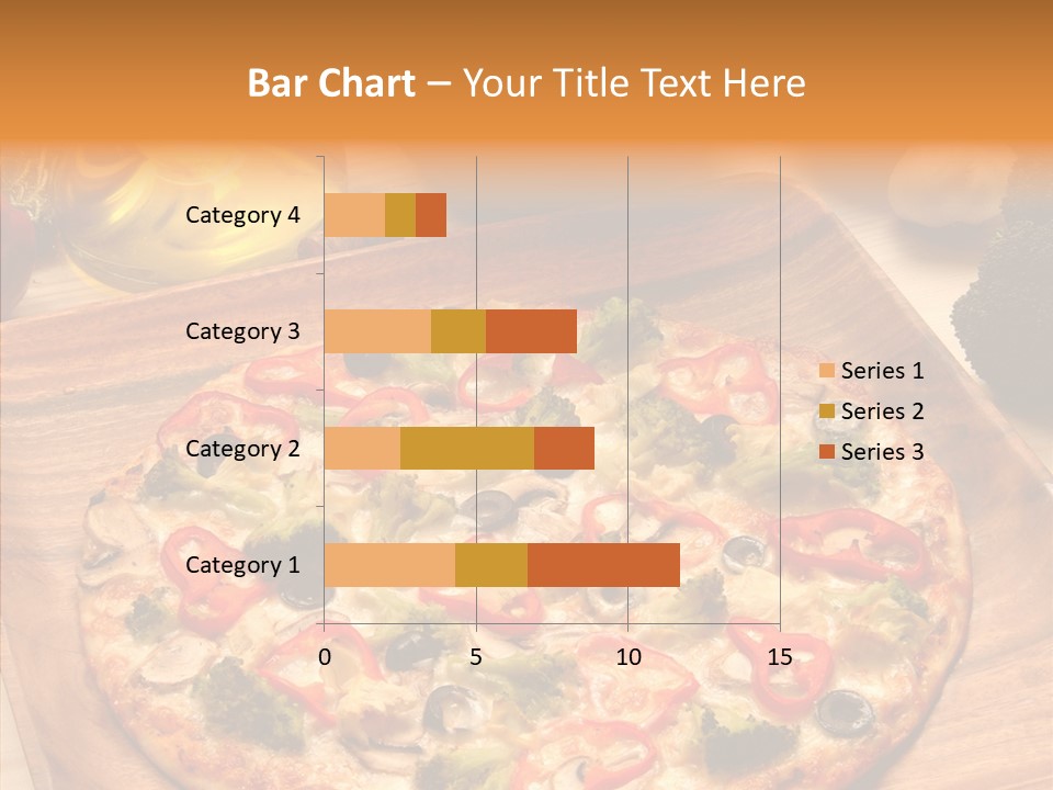 Cheese Pizza Food PowerPoint Template