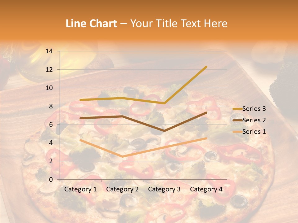 Cheese Pizza Food PowerPoint Template
