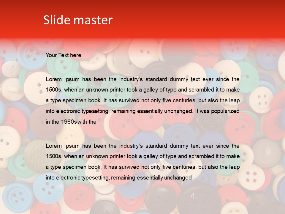 Tool Isolated Crafty PowerPoint Template