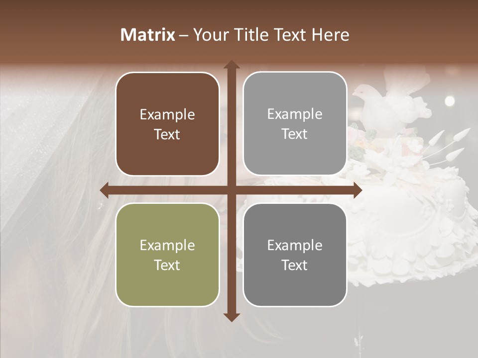 Bouquet People Beautiful PowerPoint Template