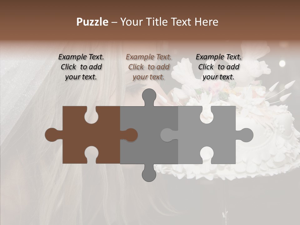 Bouquet People Beautiful PowerPoint Template