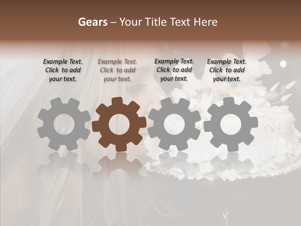 Bouquet People Beautiful PowerPoint Template