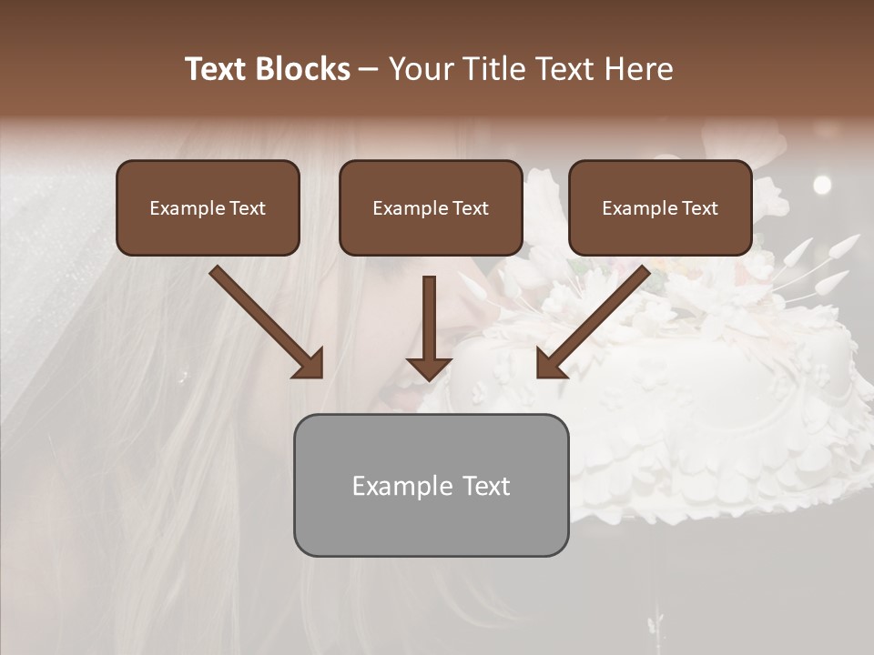 Bouquet People Beautiful PowerPoint Template