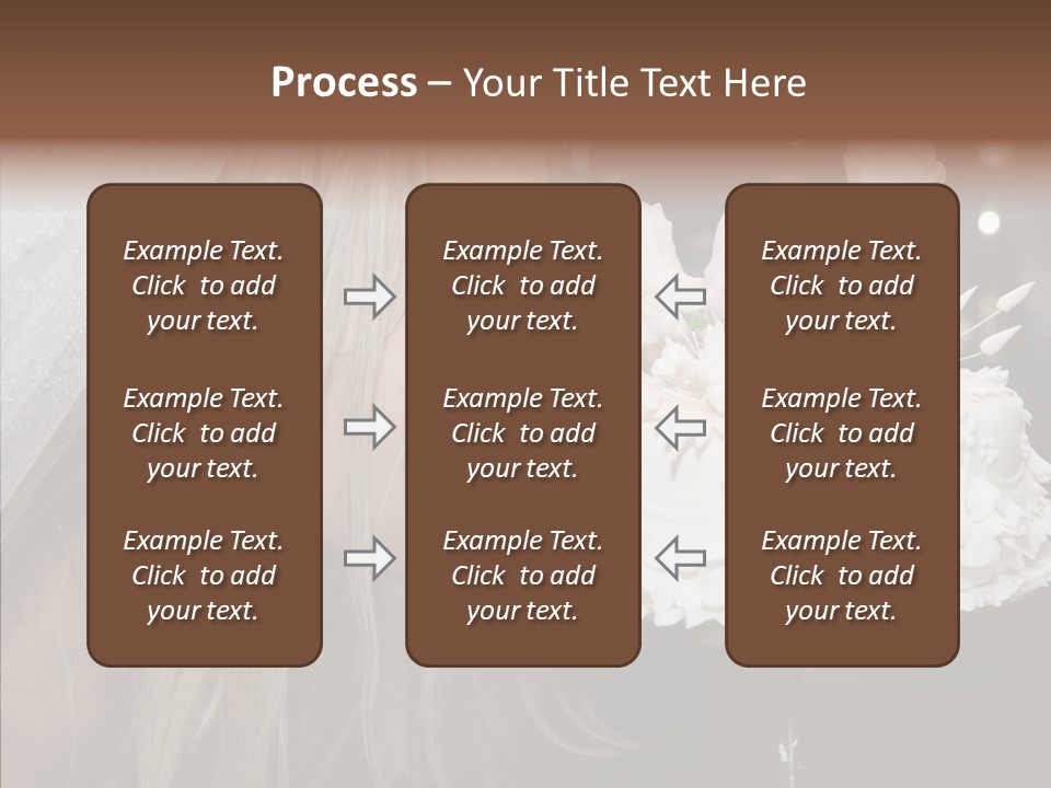 Bouquet People Beautiful PowerPoint Template