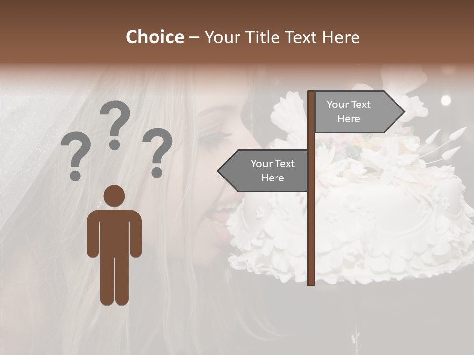 Bouquet People Beautiful PowerPoint Template