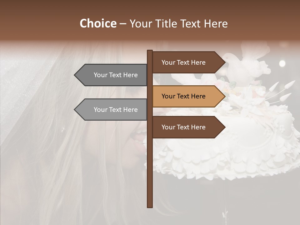 Bouquet People Beautiful PowerPoint Template