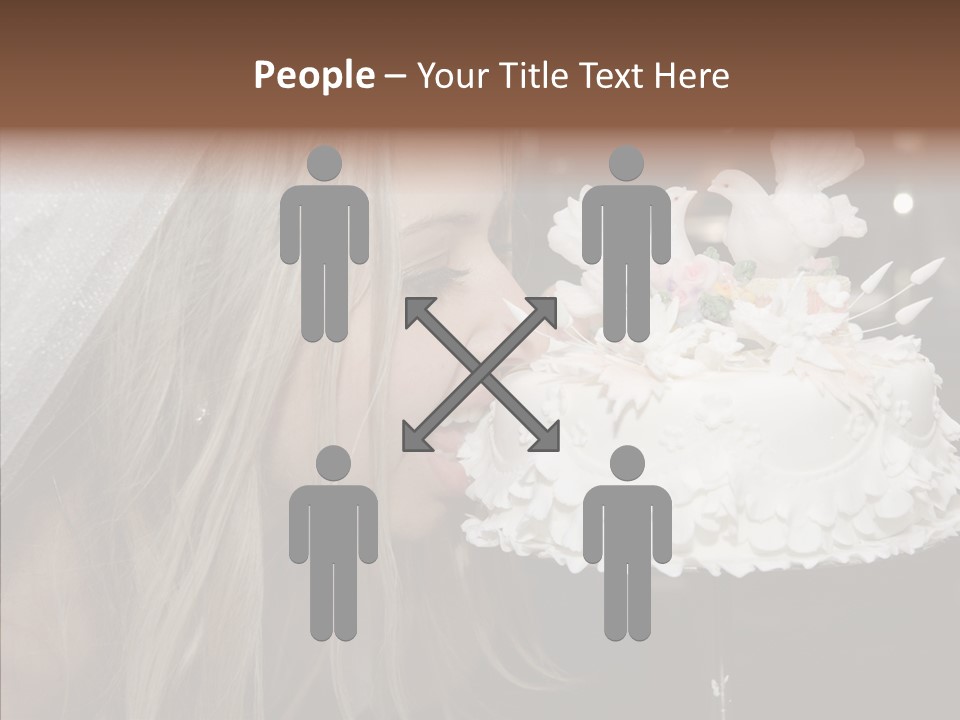 Bouquet People Beautiful PowerPoint Template