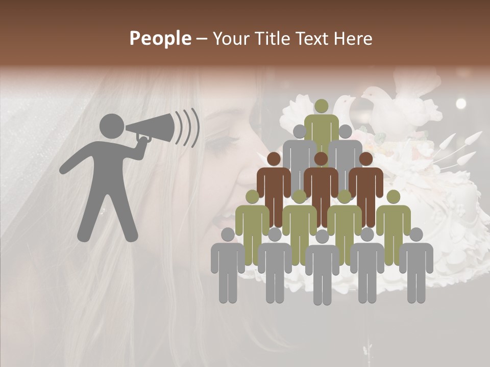 Bouquet People Beautiful PowerPoint Template