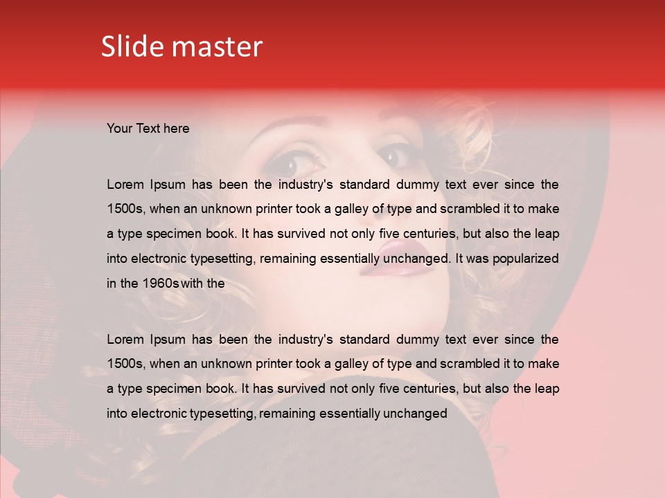 Body Cute People PowerPoint Template