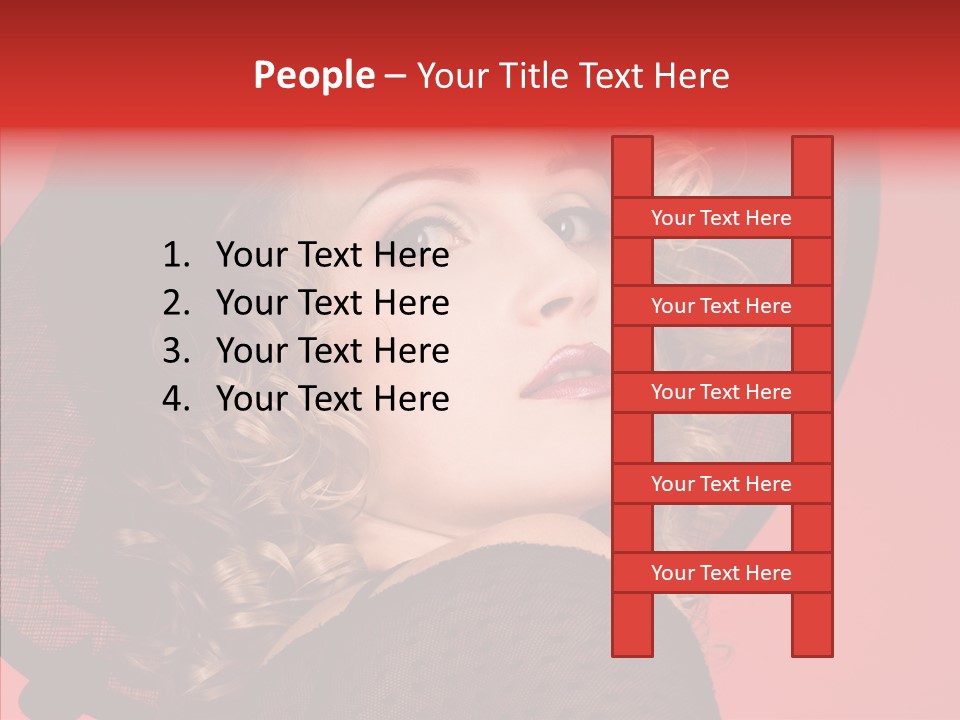 Body Cute People PowerPoint Template