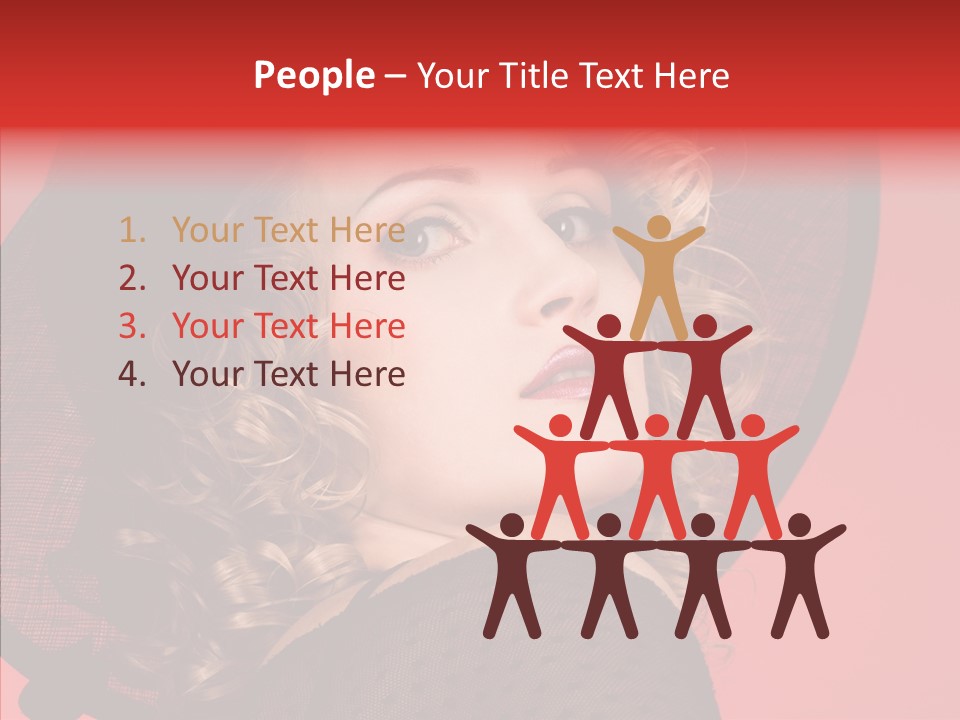 Body Cute People PowerPoint Template