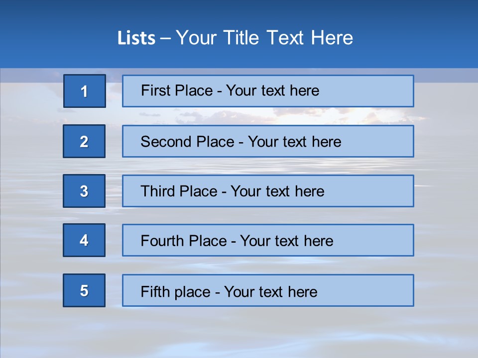 Sunshine Tourist Weather PowerPoint Template