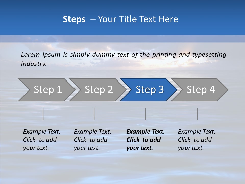 Sunshine Tourist Weather PowerPoint Template