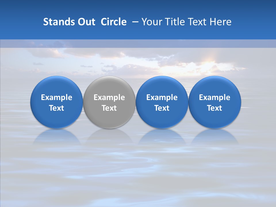 Sunshine Tourist Weather PowerPoint Template