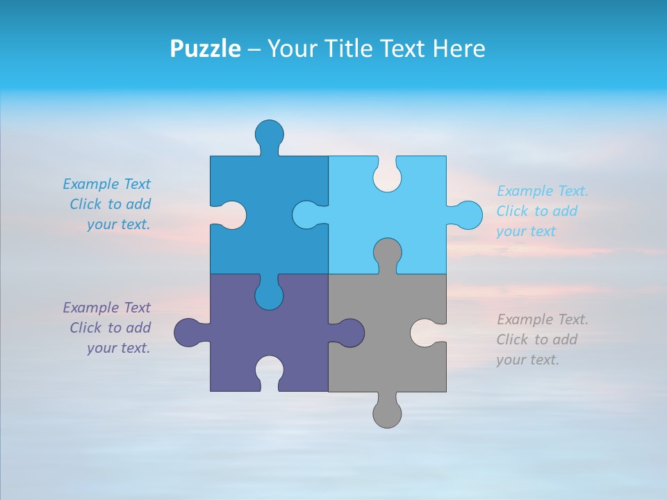 Wallpaper Waves Sunny PowerPoint Template