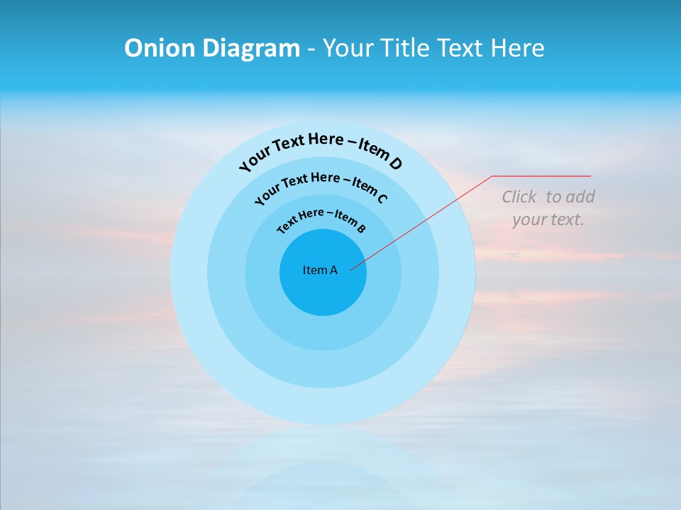 Wallpaper Waves Sunny PowerPoint Template