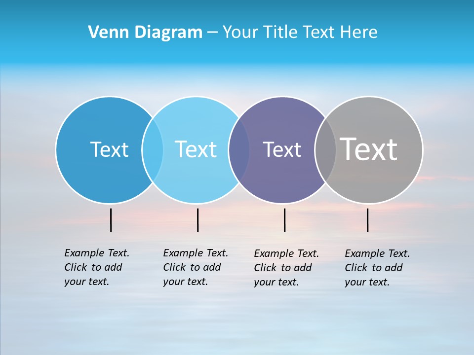 Wallpaper Waves Sunny PowerPoint Template