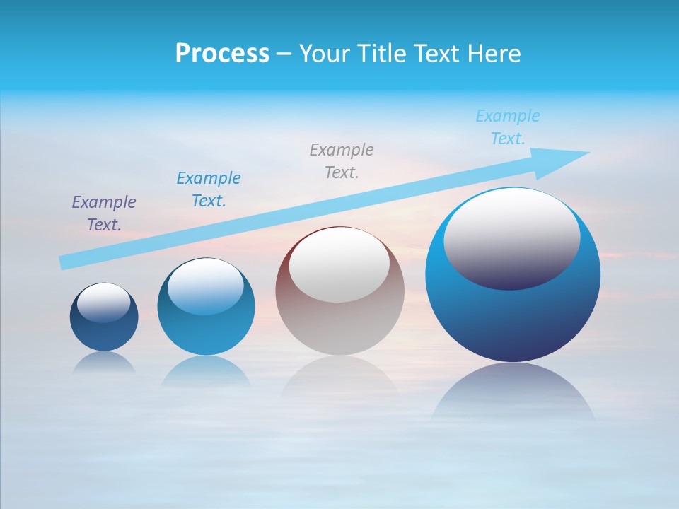 Wallpaper Waves Sunny PowerPoint Template