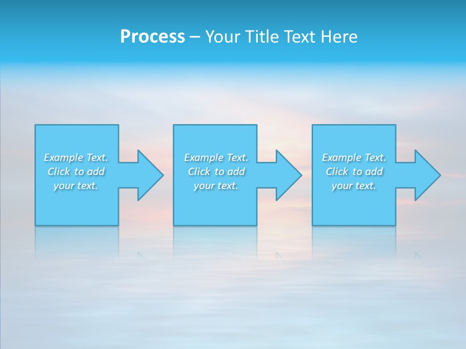 Wallpaper Waves Sunny PowerPoint Template