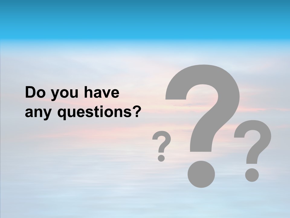 Wallpaper Waves Sunny PowerPoint Template