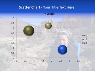 Chinese Volcano Hiking PowerPoint Template