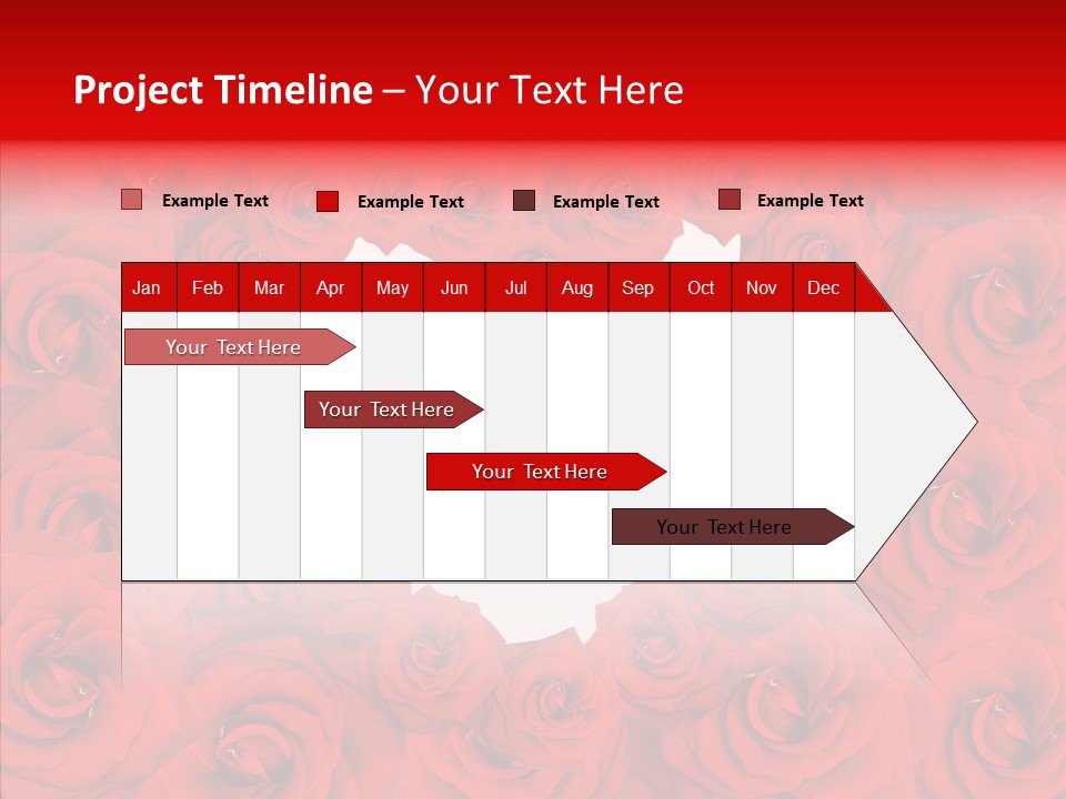 Rose Engagement Passion PowerPoint Template