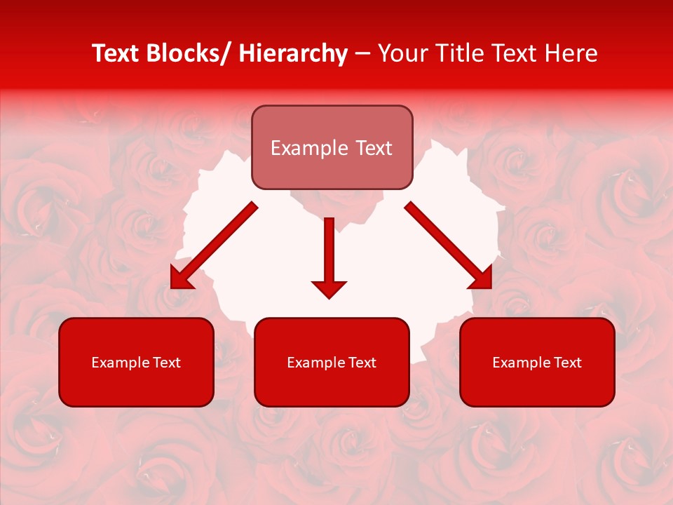 Rose Engagement Passion PowerPoint Template