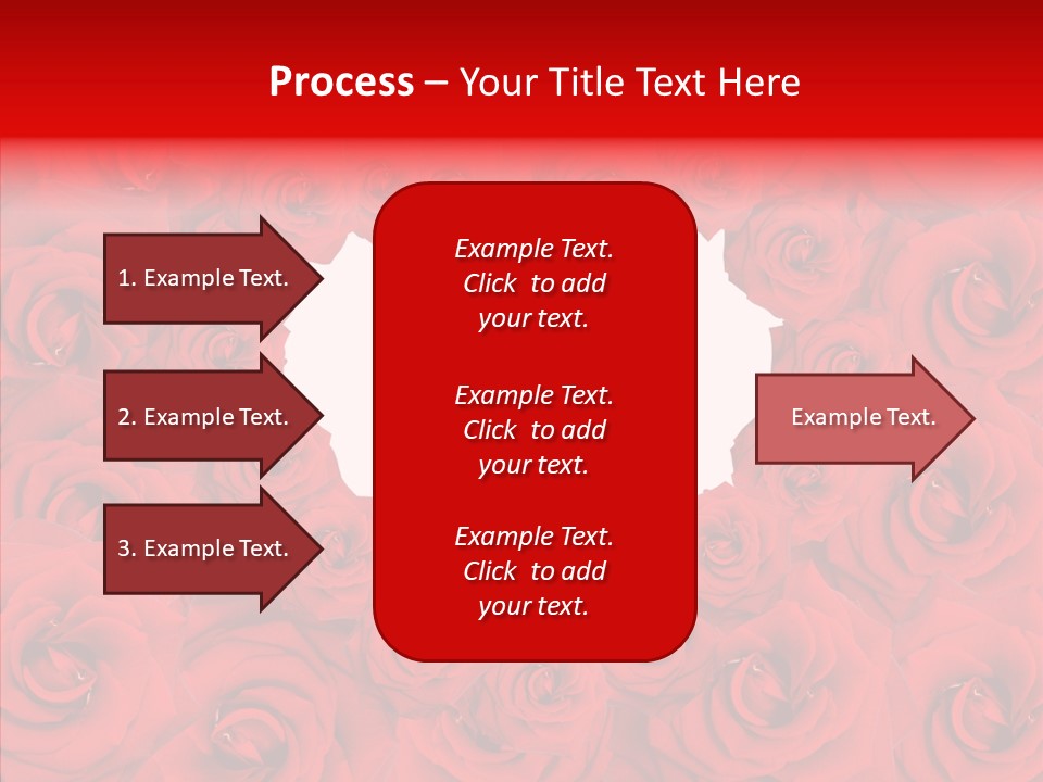 Rose Engagement Passion PowerPoint Template