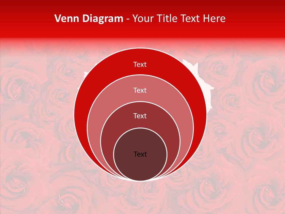 Rose Engagement Passion PowerPoint Template