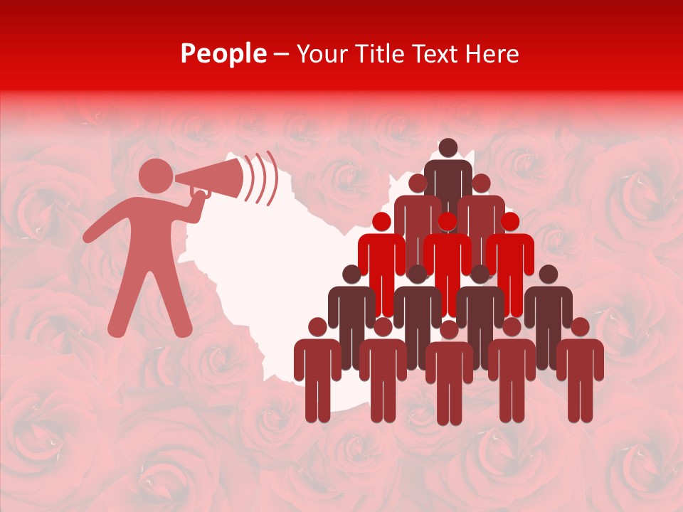 Rose Engagement Passion PowerPoint Template