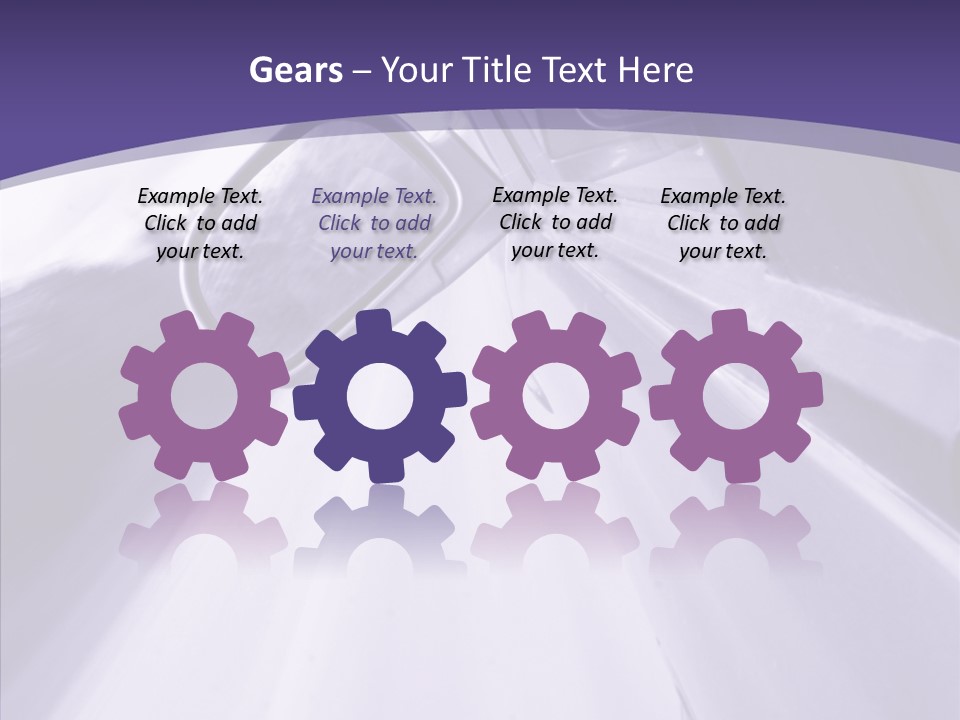 Daylight Curve Blur PowerPoint Template