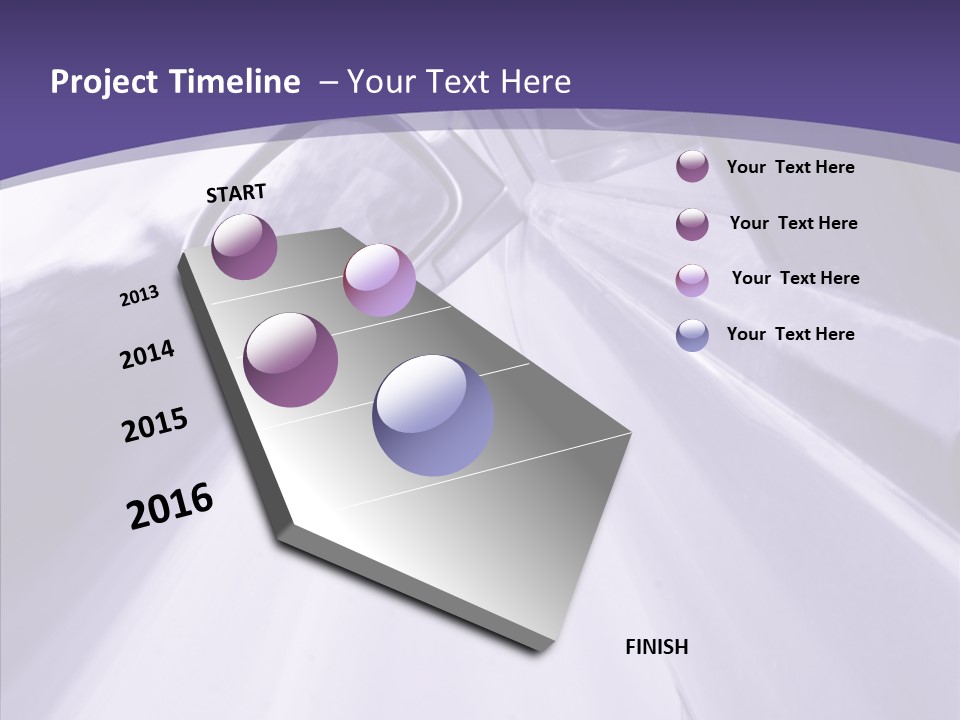 Daylight Curve Blur PowerPoint Template