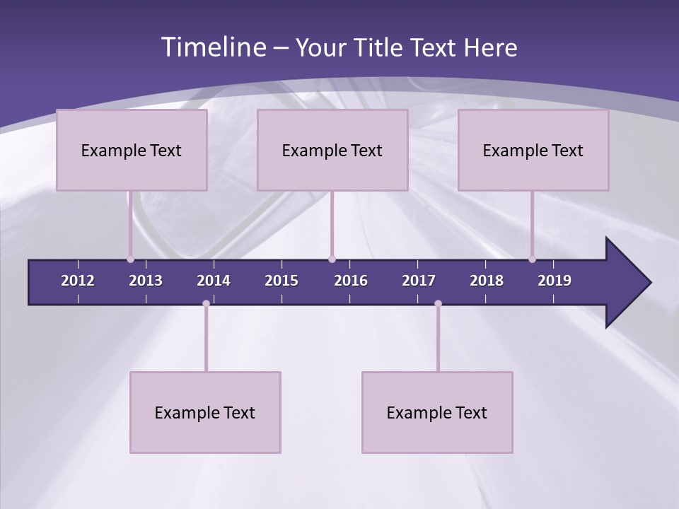 Daylight Curve Blur PowerPoint Template
