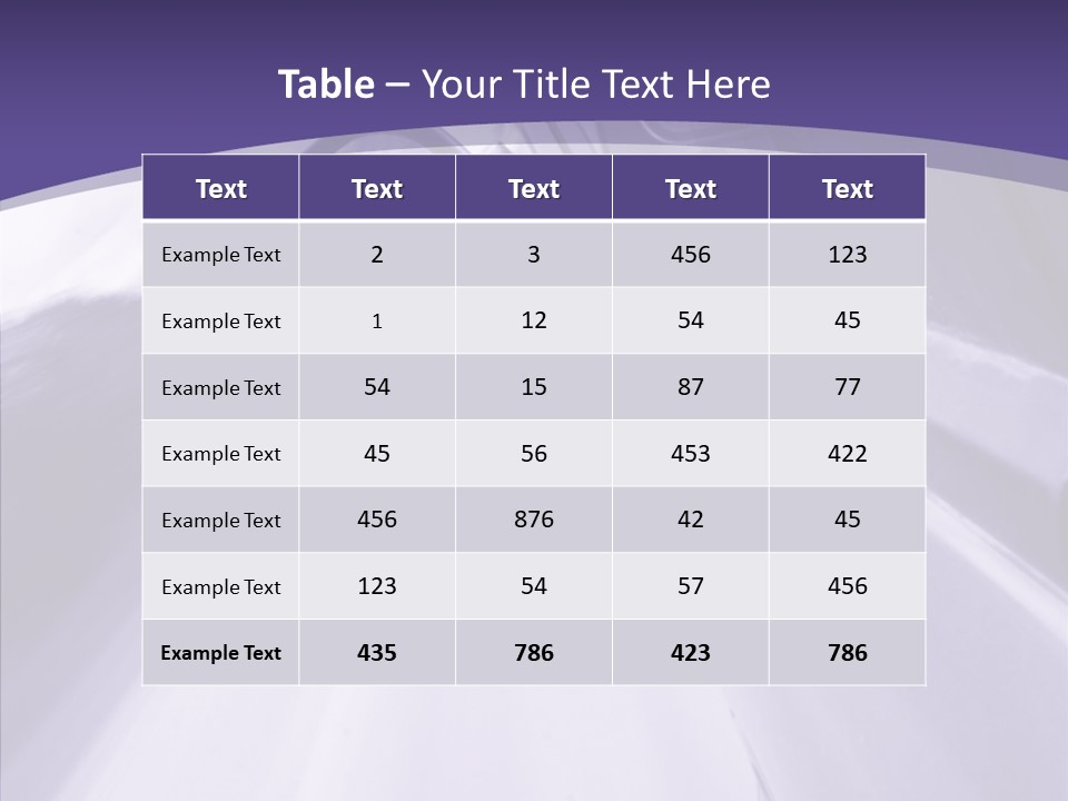 Daylight Curve Blur PowerPoint Template