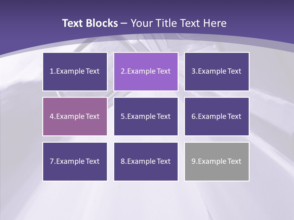 Daylight Curve Blur PowerPoint Template