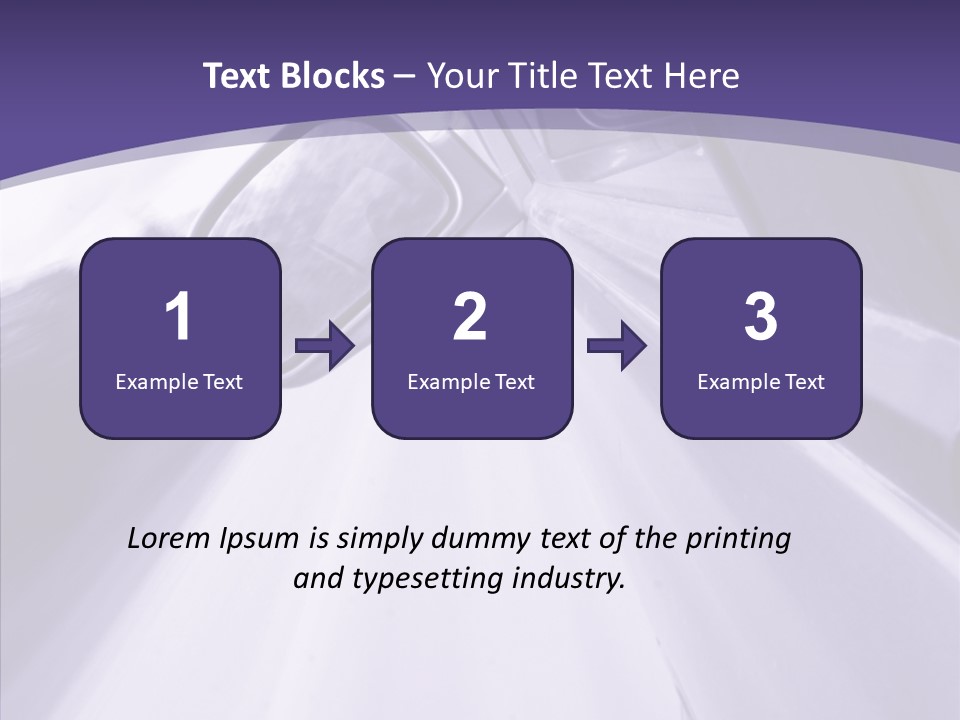 Daylight Curve Blur PowerPoint Template