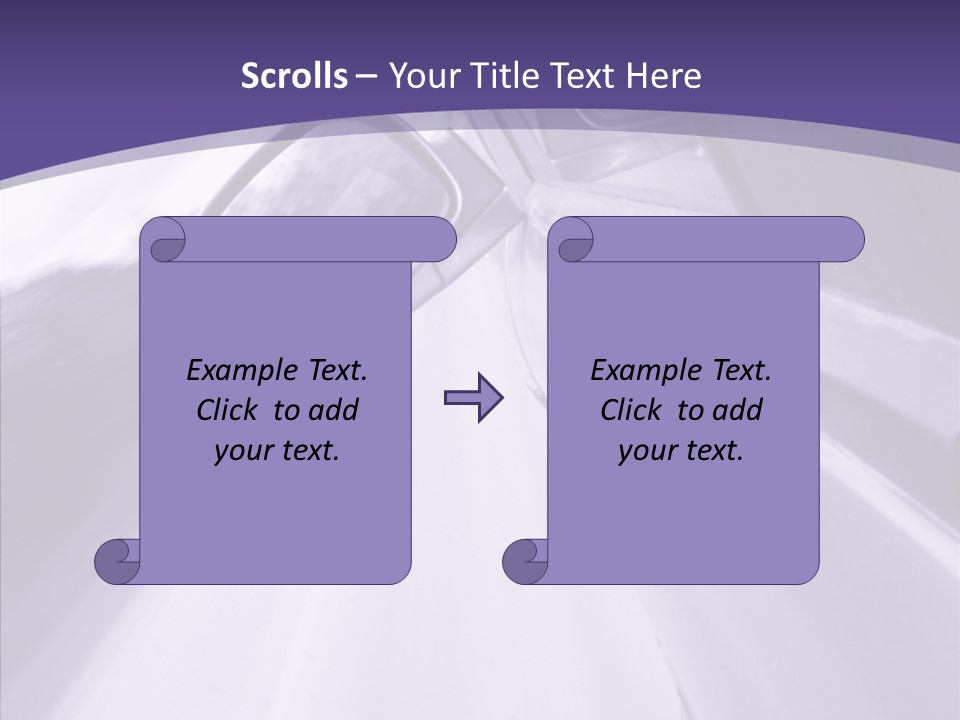 Daylight Curve Blur PowerPoint Template