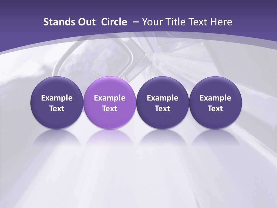 Daylight Curve Blur PowerPoint Template