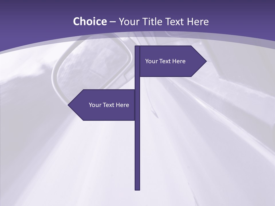 Daylight Curve Blur PowerPoint Template