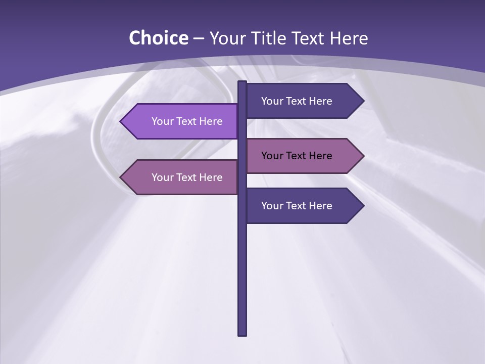 Daylight Curve Blur PowerPoint Template