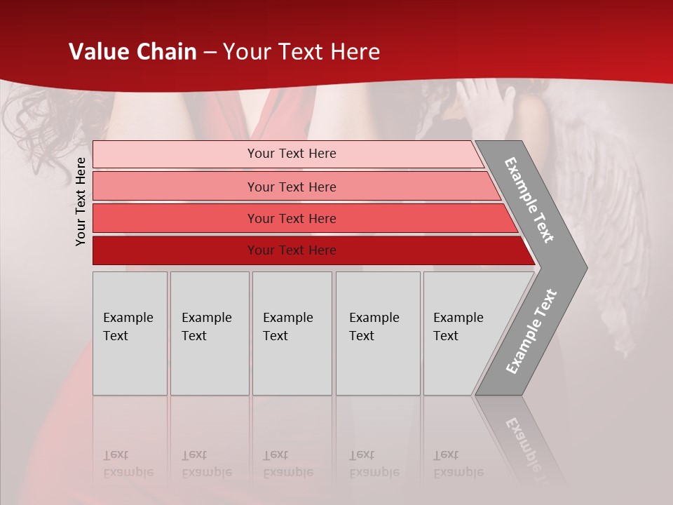 Caucasian Tricks Faith PowerPoint Template