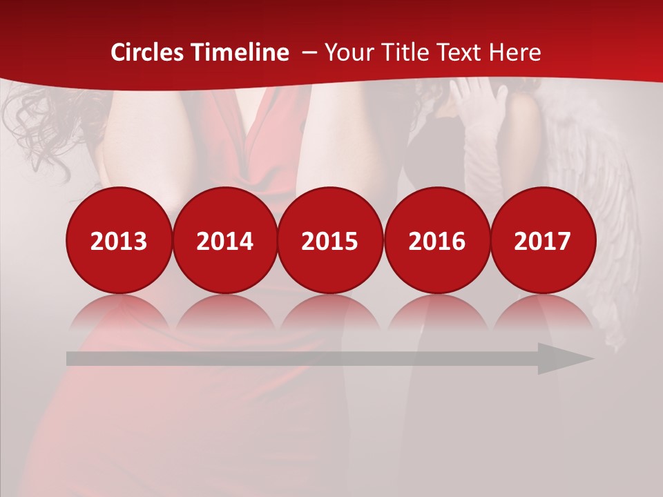 Caucasian Tricks Faith PowerPoint Template