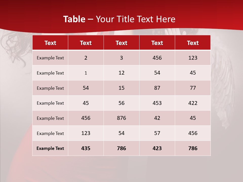 Caucasian Tricks Faith PowerPoint Template