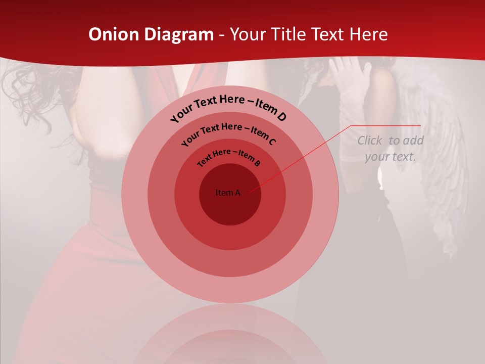 Caucasian Tricks Faith PowerPoint Template